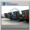 25 T 25 m3 tri axle U shape rear loading dumper van trailer